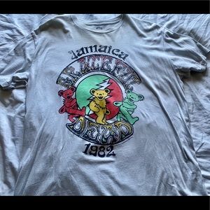 The Grateful Dead Jamaica Tour 1982 vintage shirt